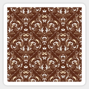 Decorative pattern in Baroque style Sticker
